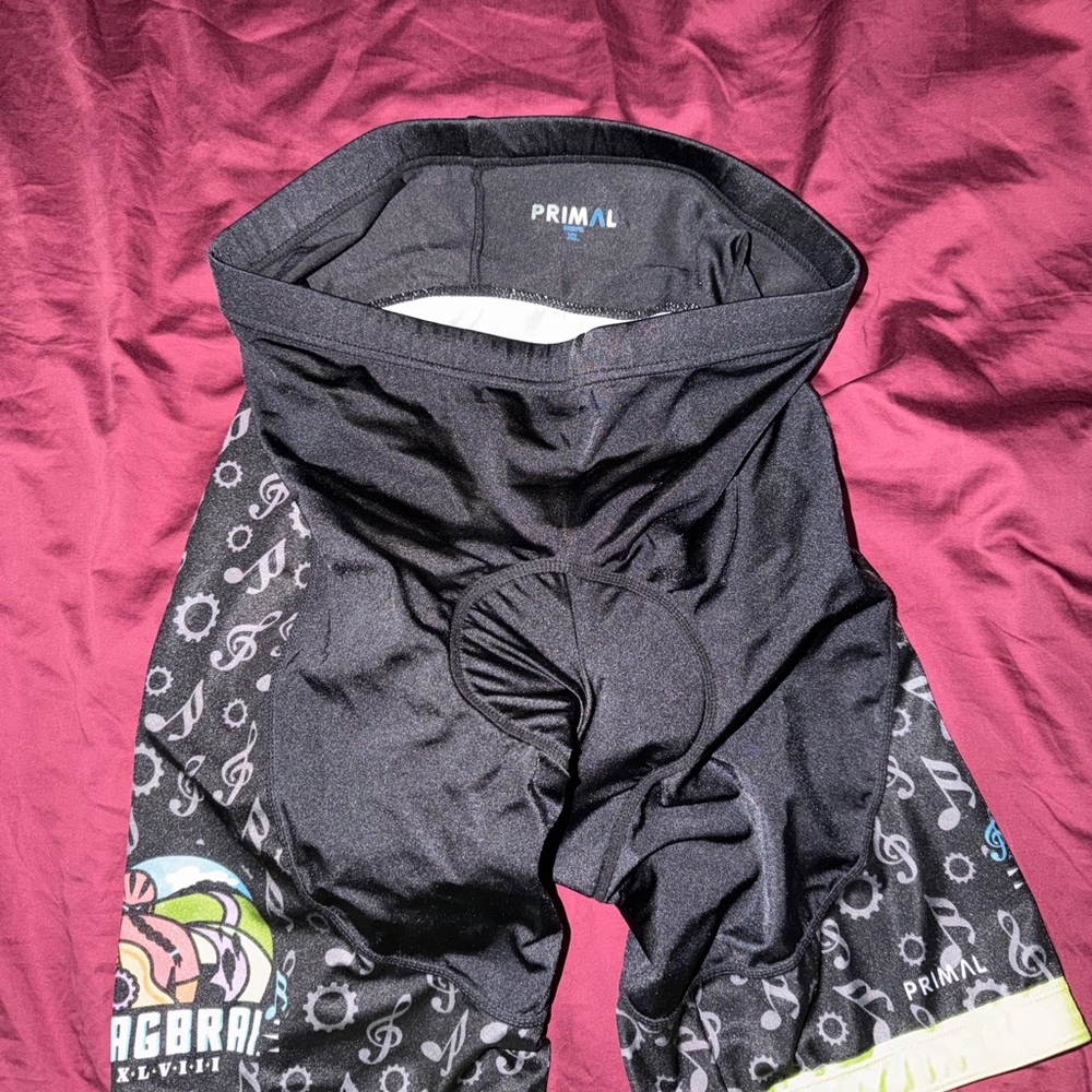 Ragbrai Primal Black Cycling Shorts